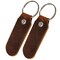 2 Sided Leather Key Chains 10 Pack-Customize it for Promotional Gifts, Fundraising, Events, Wedding - Engrave on Both Sides